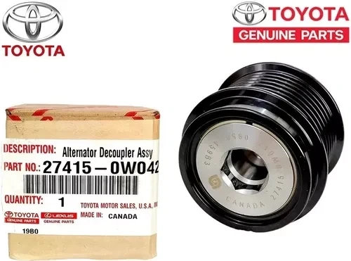 Шків генератора з обгінною муфтою Toyota 27415-0W042